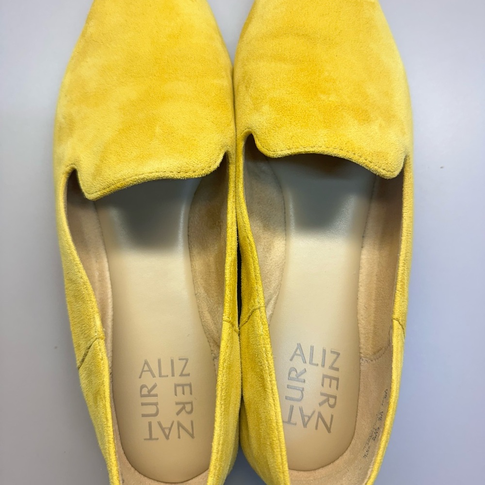 Naturalizer Yellow Flats Vibrant Loafers